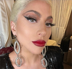 lady Gaga lab grown diamon earrings
